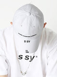 SSY(エスエスワイ)  SSYCO double strap cap white