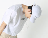 SSY(エスエスワイ)  SSYCO double strap cap white