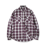 KND(ケイエンド) NEO TARTAN LOOSE FIT SHIRT-K PP