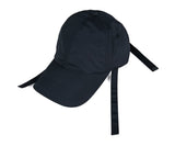 SSY(エスエスワイ)  side strap taslan cap black