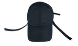 SSY(エスエスワイ)  side strap taslan cap black