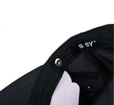 SSY(エスエスワイ)  side strap taslan cap black