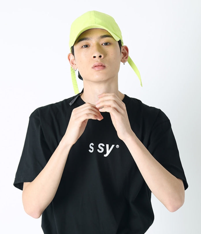 SSY(エスエスワイ)  side strap taslan cap indie neon