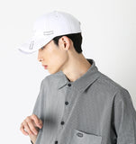 SSY(エスエスワイ)  rectangle stitch cap white