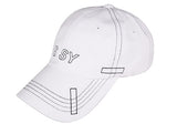 SSY(エスエスワイ)  rectangle stitch cap white