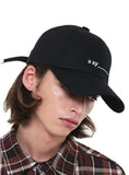 SSY(エスエスワイ)  underbar logo minimal surface cap black