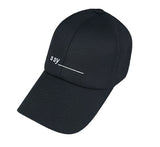 SSY(エスエスワイ)  underbar logo minimal surface cap black