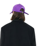 SSY(エスエスワイ)  underbar logo minimal surface cap purple