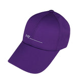 SSY(エスエスワイ)  underbar logo minimal surface cap purple