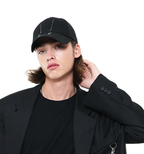 SSY(エスエスワイ)  handmade eyelet tie cap black