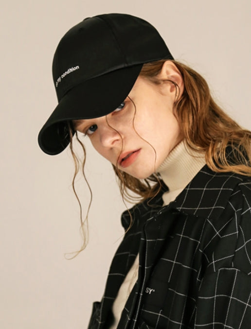 SSY(エスエスワイ)  COATED OMC CAP BLACK