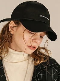 SSY(エスエスワイ)  COATED OMC CAP BLACK