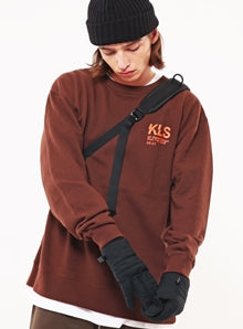 KND(ケイエンド) KLS GRAPHIC SWEAT SHIRTS BR
