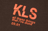 KND(ケイエンド) KLS GRAPHIC SWEAT SHIRTS BR