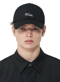 SSY(エスエスワイ)  tyvek crack minimal cap black