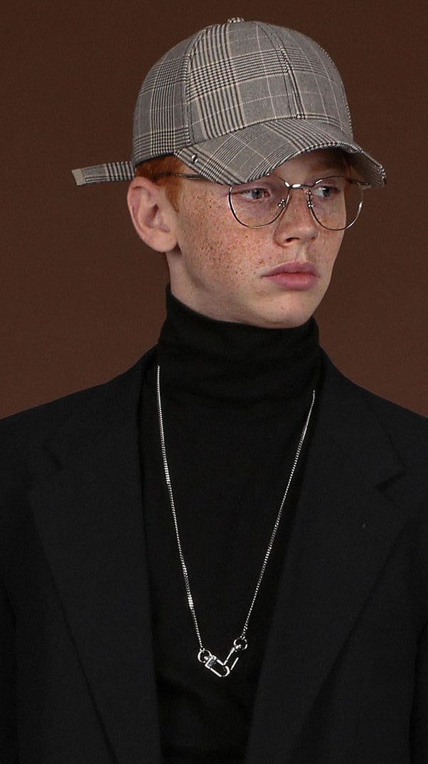 SSY(エスエスワイ)  surgical chain loop necklace