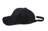 SSY(エスエスワイ) neo suede long strap D-ring cap black