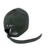 SSY(エスエスワイ) neo suede long strap D-ring cap khaki
