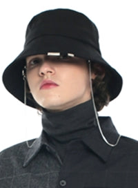 SSY(エスエスワイ)  2way chain suede bucket hat