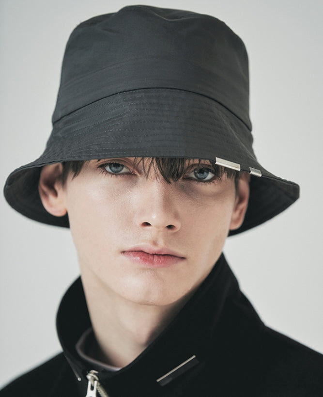 SSY(エスエスワイ)  2way chain bucket hat nylon type grey