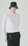 SSY(エスエスワイ)  2way chain bucket hat nylon type black