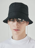 SSY(エスエスワイ)  2way chain bucket hat nylon type black