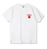 KND(ケイエンド) WAVE SURF GRAPHIC T-SHIRT WHITE