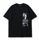 KND(ケイエンド) DUST TSPT GRAPHIC T-SHIRT BLACK