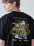 KND(ケイエンド) DROWNERS GRAPHIC T-SHIRT BLACK