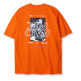 KND(ケイエンド) DROWNERS GRAPHIC T-SHIRT ORANGE