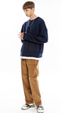 KND(ケイエンド) TERRY REVERSIBLE SWEAT SHIRTS-K NV