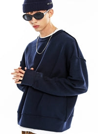 KND(ケイエンド) TERRY REVERSIBLE SWEAT SHIRTS-K NV