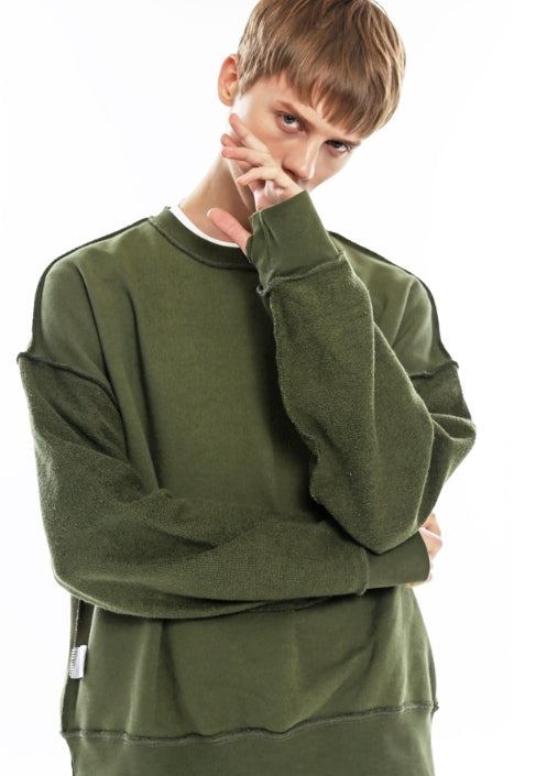 KND(ケイエンド) TERRY REVERSIBLE SWEAT SHIRTS-K KK