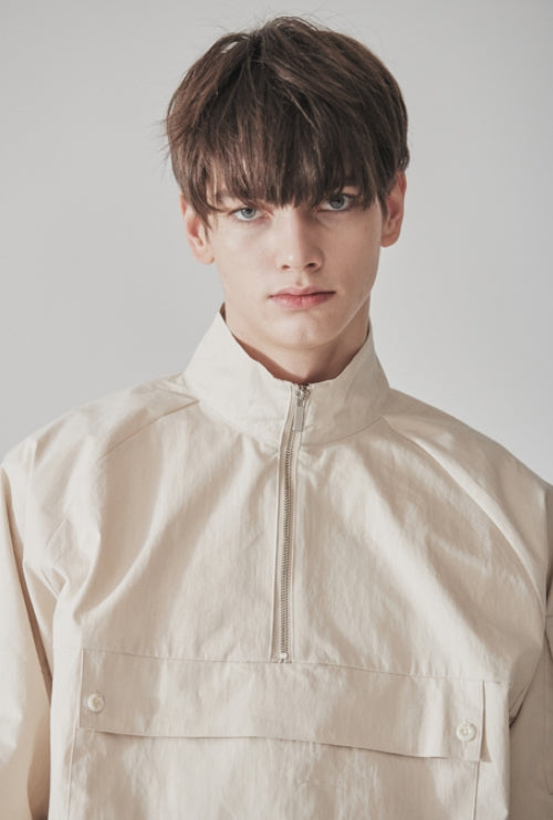 KND(ケイエンド) PEACH SKIN UTILITY POCKET ANORAK IV