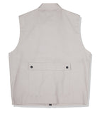 KND(ケイエンド) UTILITY POCKET MID NECK VEST BG