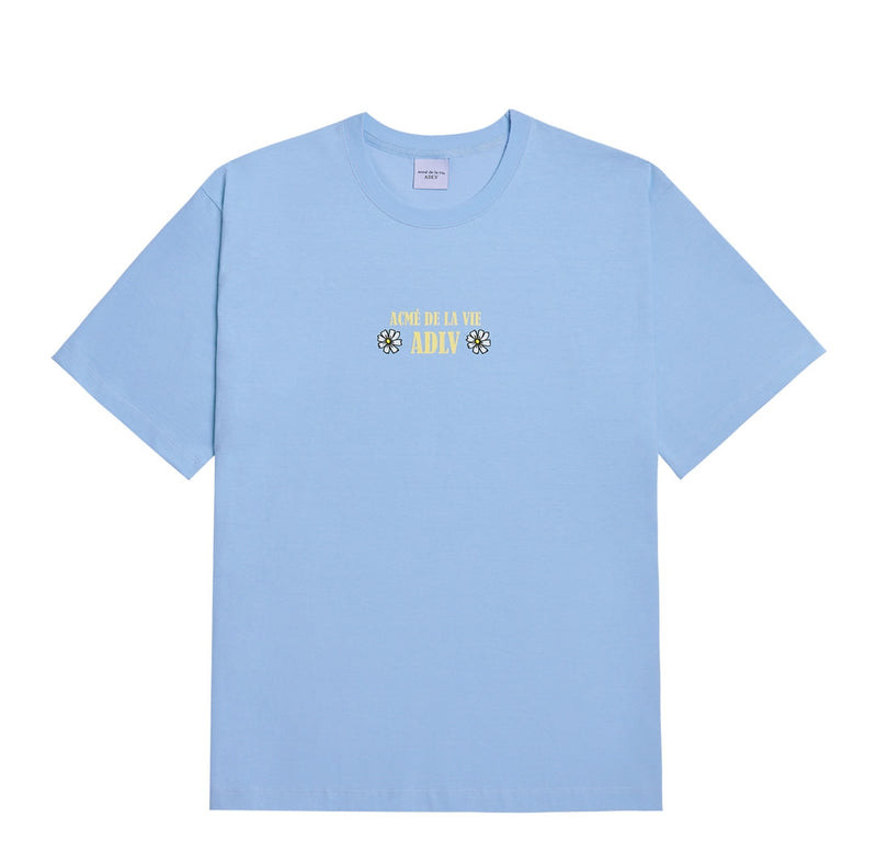 アクメドラビ(acme' de la vie) DAISY SHORT SLEEVE T-SHIRT SKY BLUE