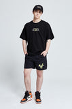アクメドラビ(acme' de la vie) DAISY SHORT SLEEVE T-SHIRT BLACK