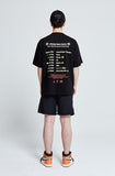 アクメドラビ(acme' de la vie) DAISY SHORT SLEEVE T-SHIRT BLACK