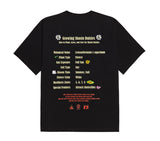 アクメドラビ(acme' de la vie) DAISY SHORT SLEEVE T-SHIRT BLACK