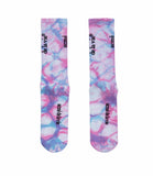 アクメドラビ(acme' de la vie)  TIE-DYE SPORT SOCKS PINK