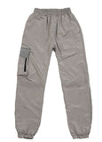 オウェンド(A-WENDE)  nylon metal pants  (silver)