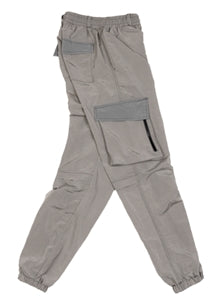 オウェンド(A-WENDE)  nylon metal pants  (silver)