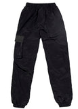 オウェンド(A-WENDE) nylon metal pants  (black)