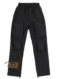 オウェンド(A-WENDE) Backpocket Pants black / tan