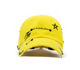 ブラックブロンド(BLACKBLOND) BBD Reflection Logo No Sympathy Cap (Yellow)
