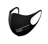 ブラックブロンド(BLACKBLOND) BBD Slogan 3D Mask (Black)