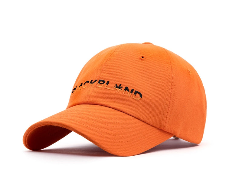 ブラックブロンド(BLACKBLOND) BBD Crazy Half Logo Cap (Orange)