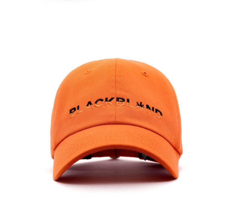 ブラックブロンド(BLACKBLOND) BBD Crazy Half Logo Cap (Orange)