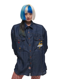 Man.G(マン.ジー)   MGSH19SS201BK