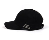 STIGMA(スティグマ)  CALIPH ASH X STIGMA BASEBALL CAP BLACK